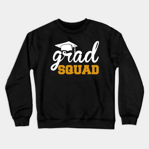 Graduation 2024 Squad Senior Class Of 2024 End School Year Crewneck Sweatshirt by AE Desings Digital